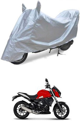 Blossom Trendz Two Wheeler Cover for Mahindra(Silver)