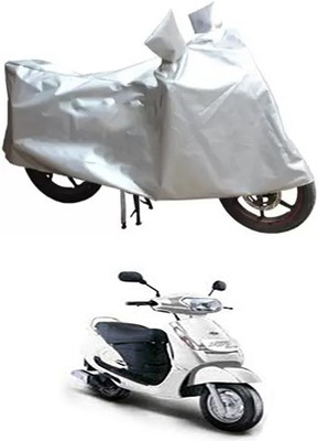 MSR STORE Two Wheeler Cover for Avon(Silver)