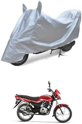 Blossom Trendz Two Wheeler Cover for Bajaj(Silver)