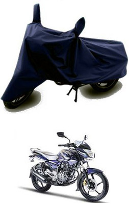 Blossom Trendz Two Wheeler Cover for Bajaj(Blue)