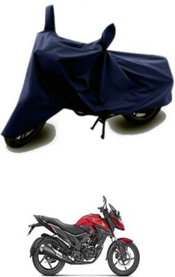 Blossom Trendz Two Wheeler Cover for Honda(Blue)