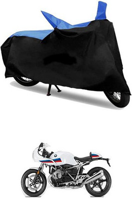 MSR STORE Two Wheeler Cover for BMW(Blue, Black)