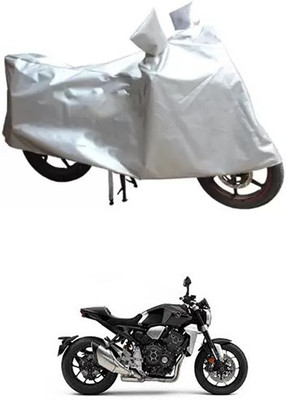 MSR STORE Two Wheeler Cover for Honda(Silver)