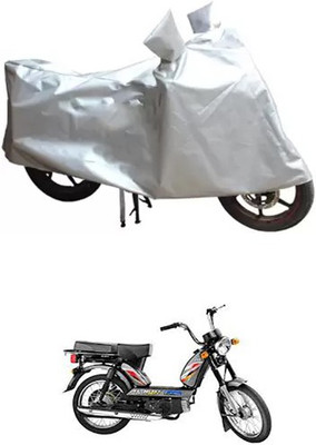 MSR STORE Two Wheeler Cover for TVS(Heavy Duty Super XL, Silver)
