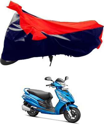 MSR STORE Two Wheeler Cover for Hero(Maestro Edge, Red, Black)