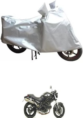 Autogard Two Wheeler Cover for Ducati(Silver)