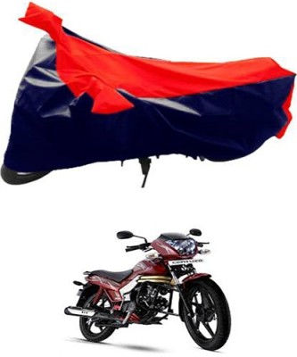 MSR STORE Two Wheeler Cover for Mahindra(Red, Blue)