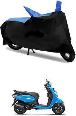 Autogard Two Wheeler Cover for Hero(Blue, Black)