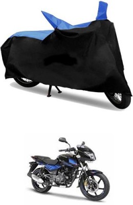 MSR STORE Two Wheeler Cover for Bajaj(Pulsar 150 DTS-i, Blue, Black)