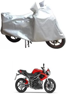 Autogard Two Wheeler Cover for DSK Benelli(Silver)