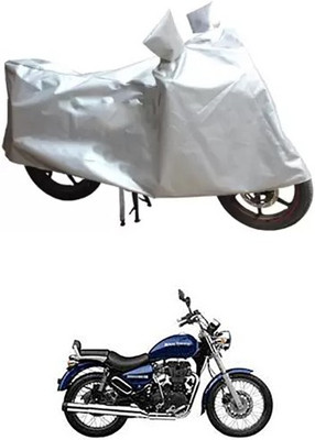 Autogard Two Wheeler Cover for Royal Enfield(Thunderbird 350, Silver)
