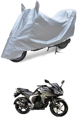 Blossom Trendz Two Wheeler Cover for Yamaha(Silver)