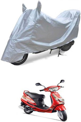 Blossom Trendz Two Wheeler Cover for Mahindra(Silver)