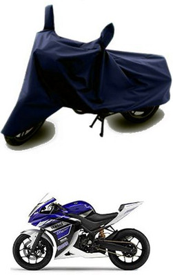 THE REAL ARV Two Wheeler Cover for Yamaha(YZF R25, Blue)