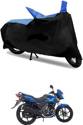 Autogard Two Wheeler Cover for TVS(Flame SR125, Blue, Black)