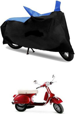 Autogard Two Wheeler Cover for LML(Blue, Black)