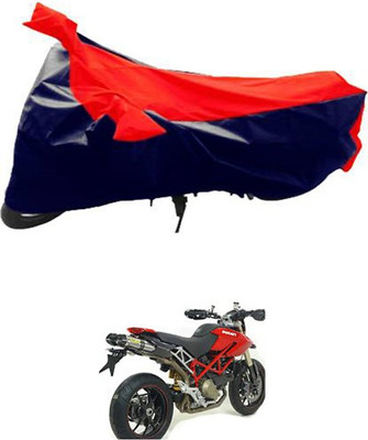 MSR STORE Two Wheeler Cover for Ducati(Red, Blue)