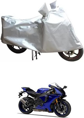 Autogard Two Wheeler Cover for Yamaha(YZF R1, Silver)