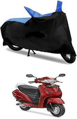 MSR STORE Two Wheeler Cover for Honda(Blue, Black)