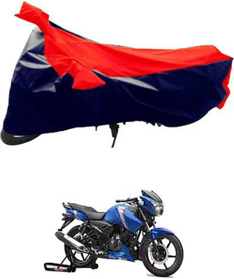 MSR STORE Two Wheeler Cover for TVS(Red, Blue)