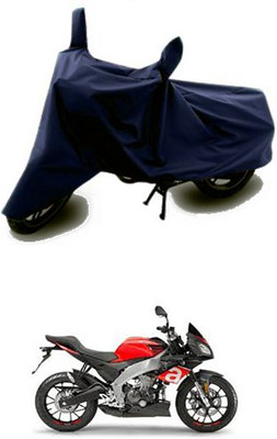 Blossom Trendz Two Wheeler Cover for Aprilia(Blue)