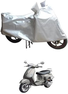 Autogard Two Wheeler Cover for Universal For Bike(Silver)