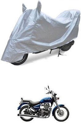 Blossom Trendz Two Wheeler Cover for Royal Enfield(Thunderbird 500, Silver)