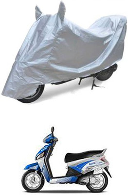 Blossom Trendz Two Wheeler Cover for Mahindra(Silver)