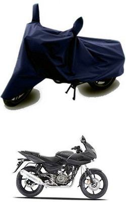 Blossom Trendz Two Wheeler Cover for Bajaj(Pulsar 220 DTS-i, Blue)