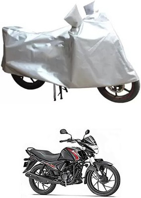 MSR STORE Two Wheeler Cover for Suzuki(Sling Shot, Silver)