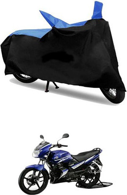 MSR STORE Two Wheeler Cover for Yamaha(Blue, Black)