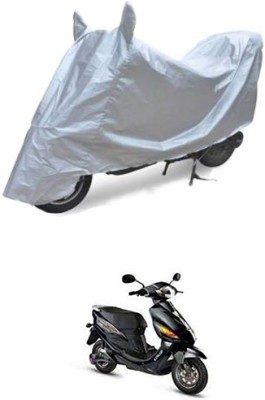 Blossom Trendz Two Wheeler Cover for Hero(Electric Cruz, Silver)