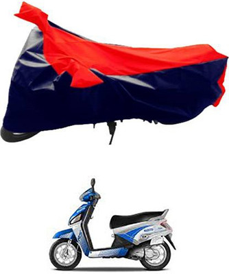 MSR STORE Two Wheeler Cover for Mahindra(Red, Blue)