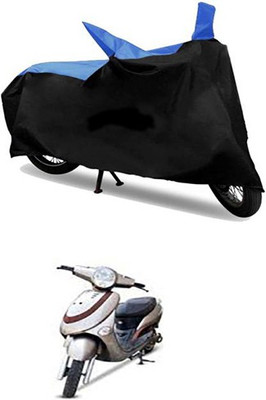 MSR STORE Two Wheeler Cover for Hero(Blue, Black)