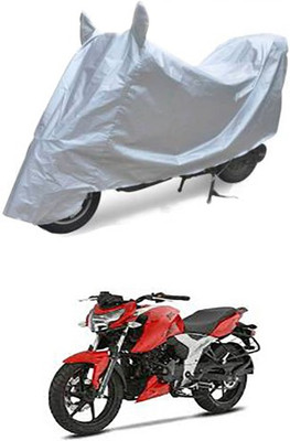 Blossom Trendz Two Wheeler Cover for TVS(Silver)