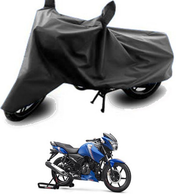 APNEK Waterproof Two Wheeler Cover for TVS(Apache, Grey)