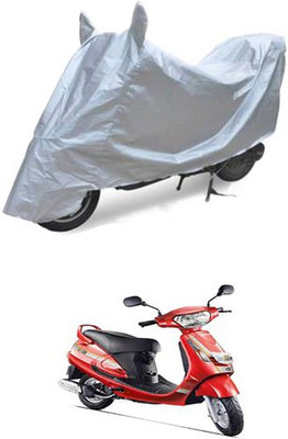 Blossom Trendz Two Wheeler Cover for Mahindra(Duro DZ, Silver)