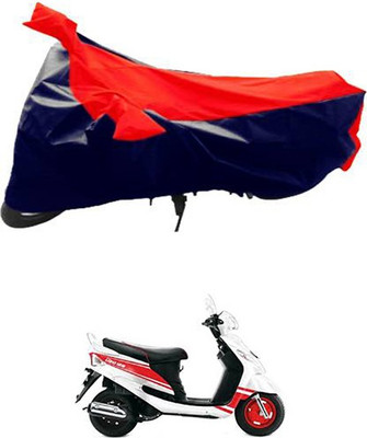 MSR STORE Two Wheeler Cover for Mahindra(Red, Blue)