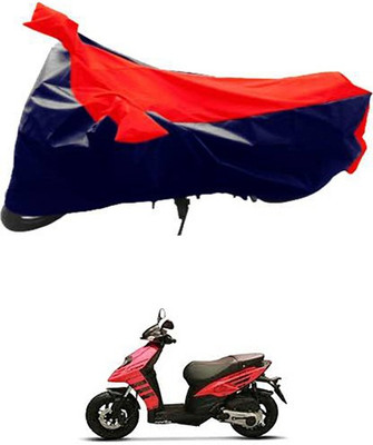 MSR STORE Two Wheeler Cover for Aprilia(Red, Black)