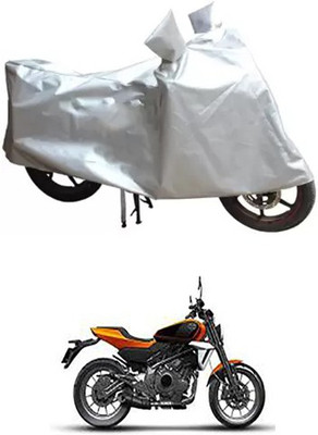 Autogard Two Wheeler Cover for Harley Davidson(Silver)