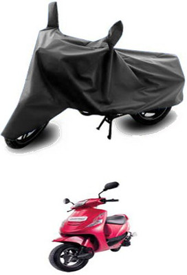 Blossom Trendz Two Wheeler Cover for Mahindra(Kine, Grey)