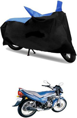 Autogard Two Wheeler Cover for LML(Blue, Black)