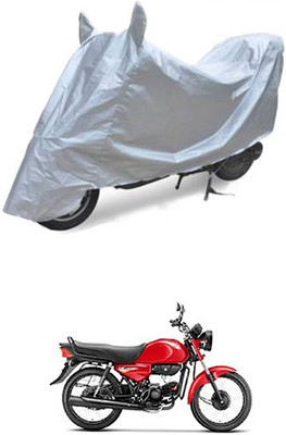 THE REAL ARV Two Wheeler Cover for Hero(HF Dawn, Silver)