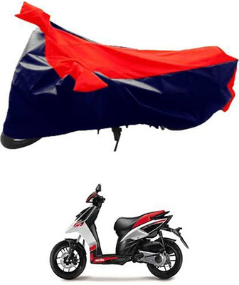 MSR STORE Two Wheeler Cover for Aprilia(Red, Blue)