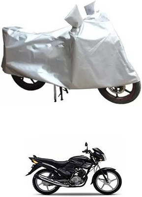 Autogard Two Wheeler Cover for Yamaha(YBR 125, Silver)