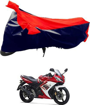 Autogard Two Wheeler Cover for Yamaha(YZF R15 S, Red, Black)