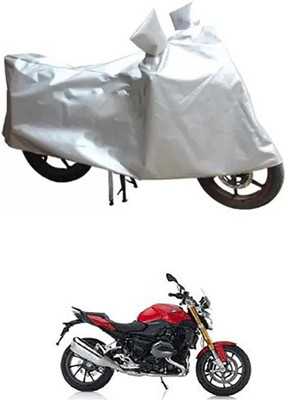 Autogard Two Wheeler Cover for BMW(Silver)