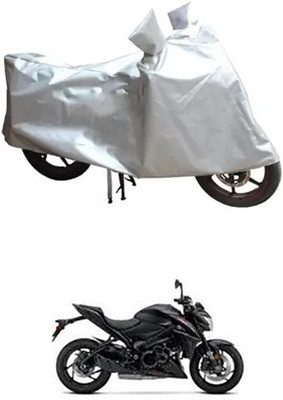 Autogard Two Wheeler Cover for Suzuki(GSX, Silver)