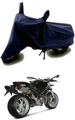 Blossom Trendz Two Wheeler Cover for Ducati(Blue)