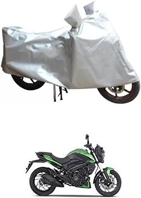Autogard Two Wheeler Cover for Bajaj(Silver)